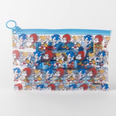 Conjunto de Papelaria Escolar EVA Sonic – Pack 12
