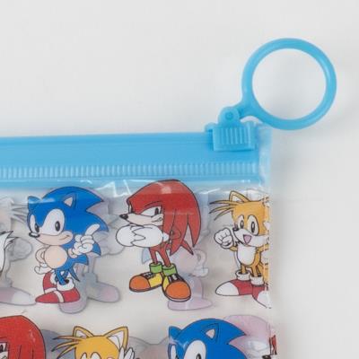 Conjunto de Papelaria Escolar EVA Sonic – Pack 12