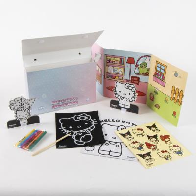 Conjunto de Sacos Coloríveis Hello Kitty – Pack 6