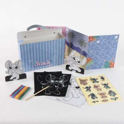 Conjunto Colorível Stitch – Pack 6