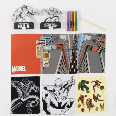 Mochila Colorível Spider-Man para Crianças – Pack 6