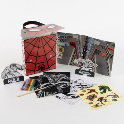 Mochila Colorível Spider-Man para Crianças – Pack 6