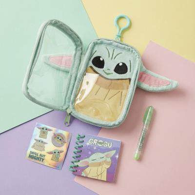 Conjunto de Papelaria de Pelúcia Mandalorian – Pack 6