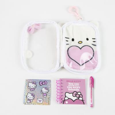 Conjunto de Papelaria de Pelúcia Hello Kitty – Pack 6