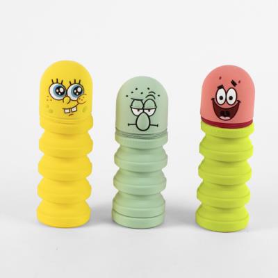 Estojo de Transporte de Silicone Bob Esponja – Pack 6