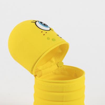 Estojo de Transporte de Silicone Bob Esponja – Pack 6