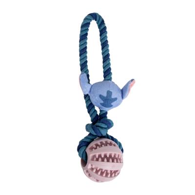 Brinquedo para Cão de Corda Stitch – Pack 4