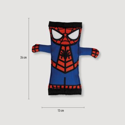 Brinquedo de Poliéster para Cão Spider-Man – Pack 4