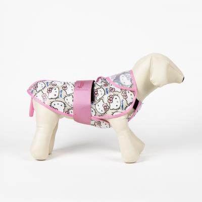 Capa de Chuva Ajustável para Cão Hello Kitty – Pack 12