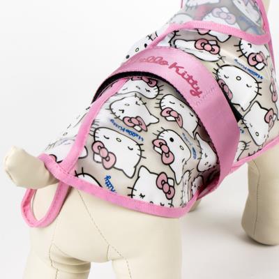 Capa de Chuva Ajustável para Cão Hello Kitty – Pack 12