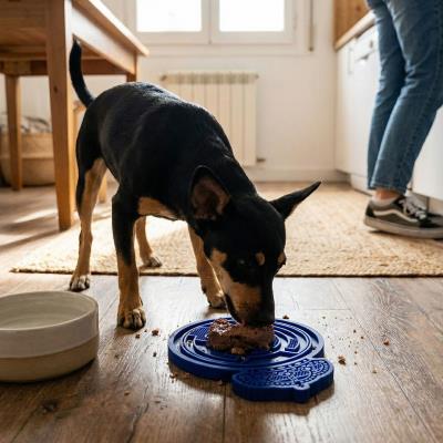 Alimentador de Silicone para Cães Real Madrid – Pack 4