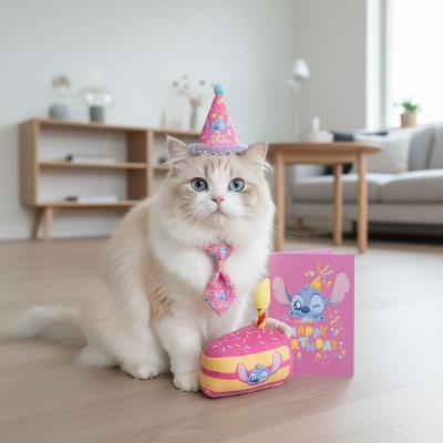 Conjunto de Pet de Aniversário Stitch – Pack 2