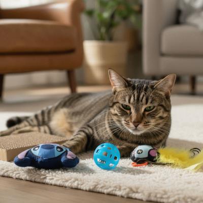Conjunto de Brinquedos Pet Stitch – Pack 4