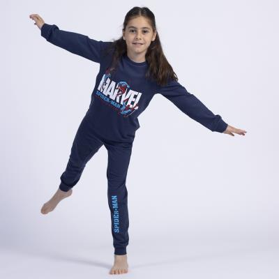 Pijamas Longos Simples de Jersey Spider-Man – Pack 12