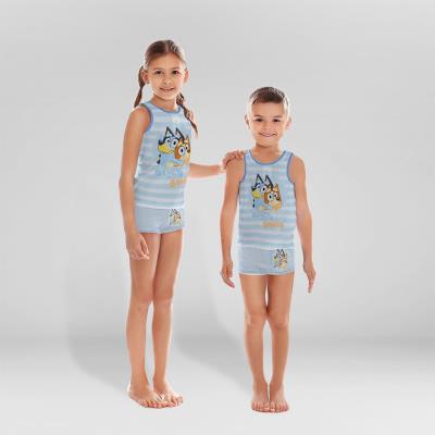 Pijamas com Sacola de Necessidade Bluey – Pack 12