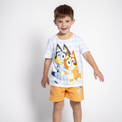 Pijama Curto de Jersey Bluey – Pack 12