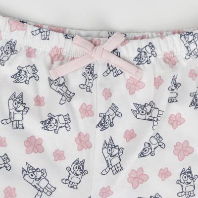 Pijama Curto de Jersey Bluey – Pack 12