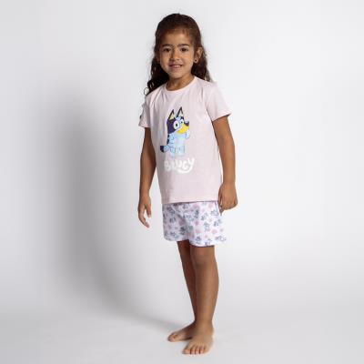Pijama Curto de Jersey Bluey – Pack 12