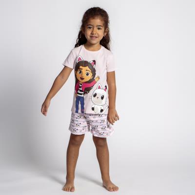 Pijamas Curtos Gabby’s Dollhouse para Crianças – Pack 12