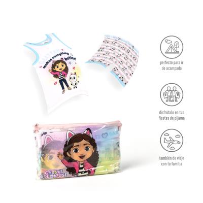 Pijamas com Suspensões Gabby’s Dollhouse para Crianças – Pack 12