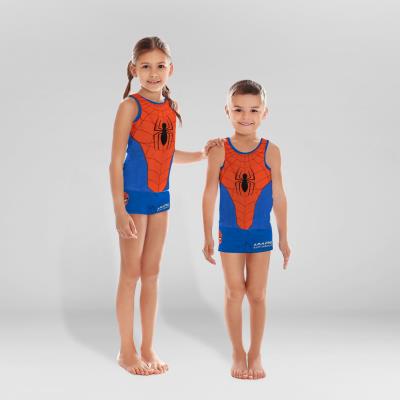 Pijamas com Saco de Suspensões de Jersey Simples Spider-Man – Pack 12
