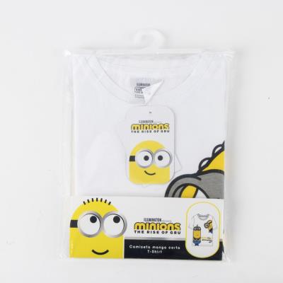 T-Shirt Curto Jersey Minions – Pack 12