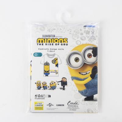 T-Shirt Curto Jersey Minions – Pack 12