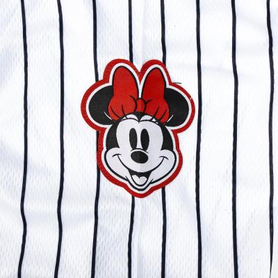 T-shirt Curta Baseball Minnie – Pack 12
