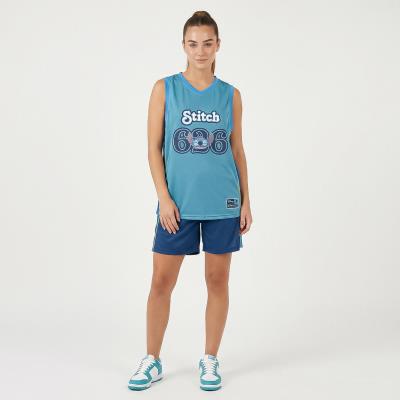 T-shirt Curta de Basquetebol Stitch – Pack 12