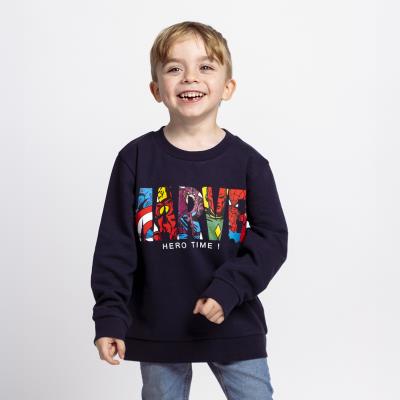 Camisola de Algodão Escovado Marvel – Poder e Estilo – Pack 12