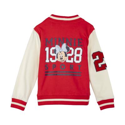 Jaqueta de Beisebol Minnie em Algodão Escovado – Estilo Casual – Pack 12
