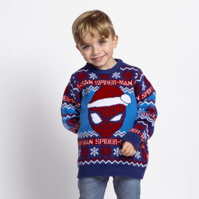 Suéter de Malha de Natal Spider-Man – Pack 12