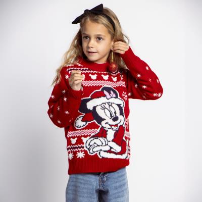 Camisola de Malha de Natal Minnie – Estilo Festivo – Pack 12