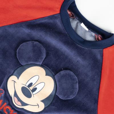 Pijamas de Lã Longo Coral Mickey Mouse – Pack 12