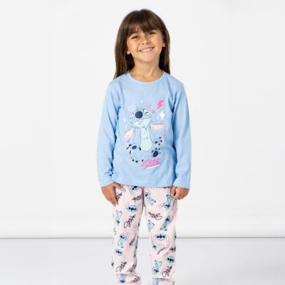 Pijama de Jersey Simples Longo Stitch – Pack 12