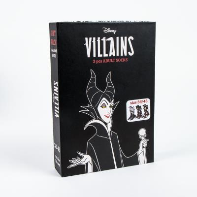 Pacote de Meias 3 Peças Vilões Disney – Pack 2