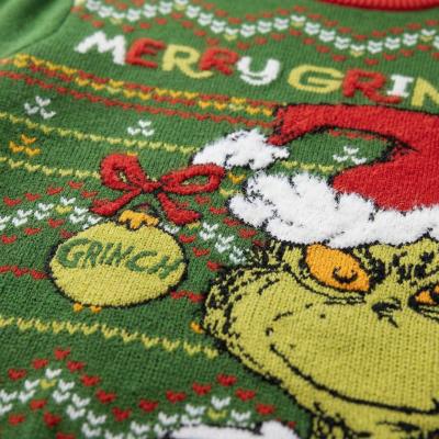 Suéter de Malha de Natal The Grinch – Pack 10