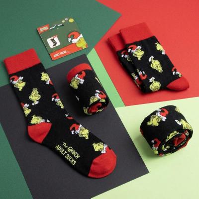 Meias The Grinch Divertidas – Pack 6