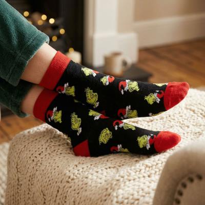 Meias The Grinch Divertidas – Pack 6