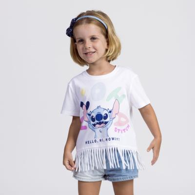 T-Shirt Curto Jersey Simples Stitch – Pack 12