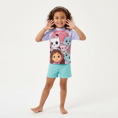 T-Shirt de Natação da Casa de Bonecas de Gabby – Roupa Licenciada – Pack 12