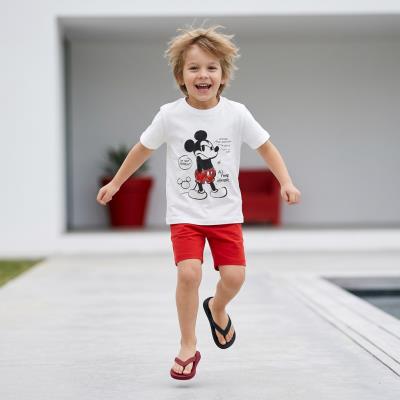 T-Shirt Curto Jersey Mickey Mouse – Pack 12