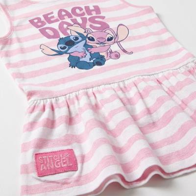 Vestido Jersey Simples Stitch para Crianças – Pack 12