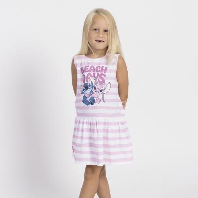 Vestido Jersey Simples Stitch para Crianças – Pack 12