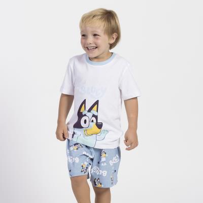 Pijama Curto de Jersey Bluey – Pack 12