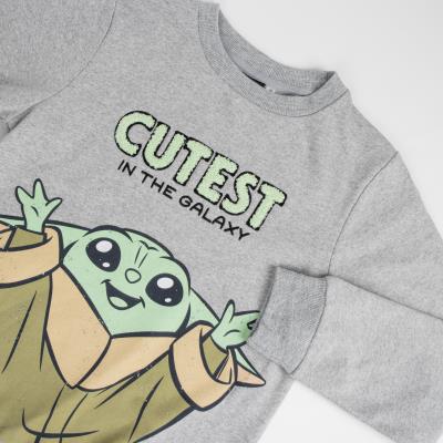 Camisola Algodão Escovado O Mandalorian – Estilo Intergaláctico – Pack 12