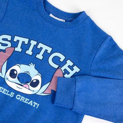 Sweatshirt de Algodão Escovado Stitch – Pack 14