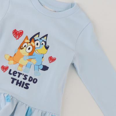 Vestido Terry Francês Bluey – Pack 12