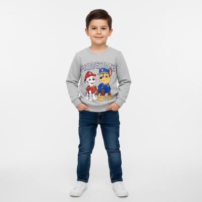 Sweatshirt de Algodão Escovado Paw Patrol – Pack 12