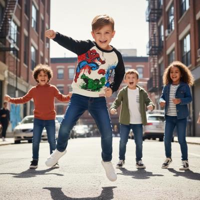 Sweatshirt de Algodão Escovado Avengers – Pack 12